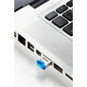 Флеш-накопитель USB 16GB Apacer AH111 Silver/Blue (AP16GAH111U-1)