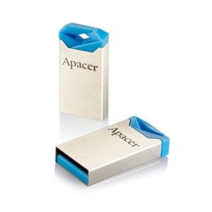 Флеш-накопитель USB 16GB Apacer AH111 Silver/Blue (AP16GAH111U-1)