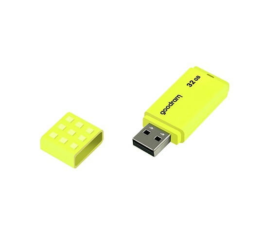 Флеш-накопитель USB2.0 16GB Goodram UME2 Yellow (UME2-0160Y0R11)