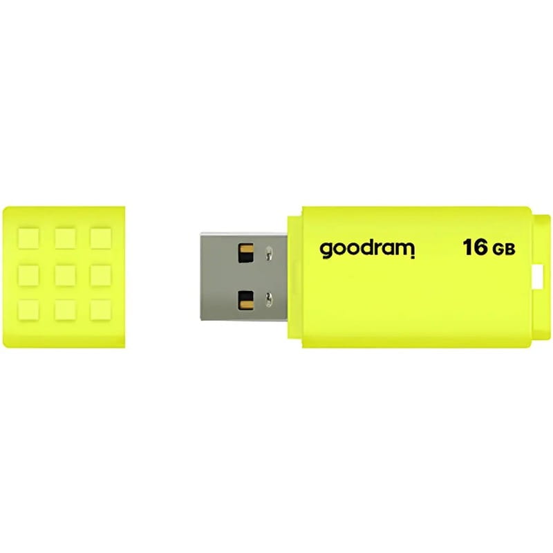 Флеш-накопитель USB2.0 16GB Goodram UME2 Yellow (UME2-0160Y0R11)