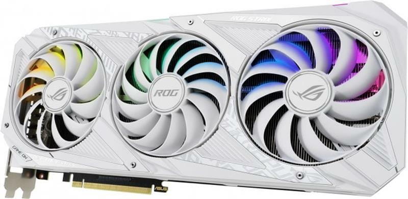GF RTX 3080 10GB GDDR6X ROG Strix Gaming OC White V2 Asus (ROG-STRIX-RTX3080-O10G-WHITE-V2) (LHR)