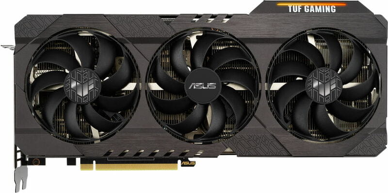 Видеокарта GF RTX 3070 8GB GDDR6 TUF Gaming V2 OC Asus (TUF-RTX3070-O8G-V2-GAMING) (LHR)