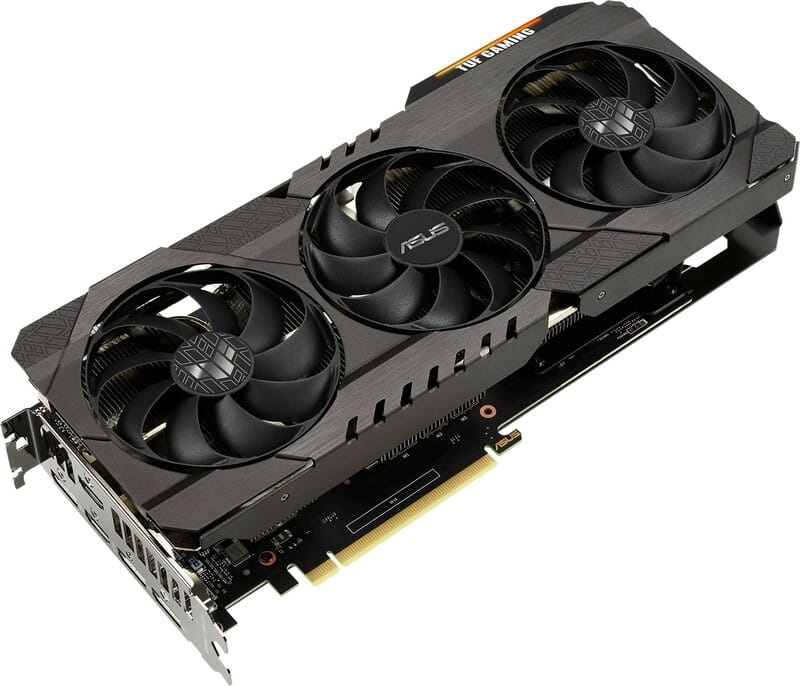 Видеокарта GF RTX 3070 8GB GDDR6 TUF Gaming V2 OC Asus (TUF-RTX3070-O8G-V2-GAMING) (LHR)