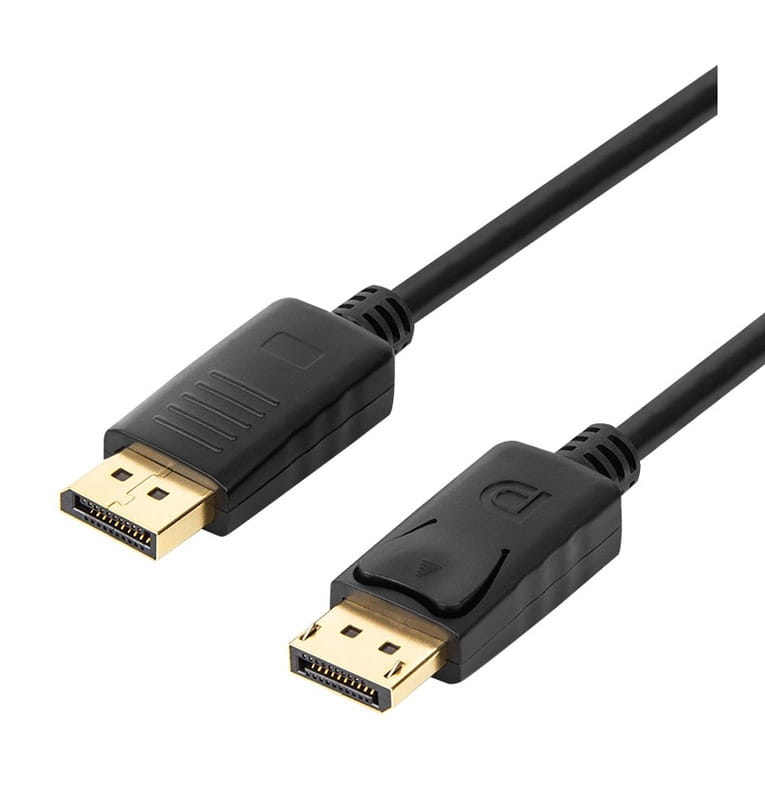 Кабель Prologix DisplayPort - DisplayPort V 1.2 (M/M), 1 м, Black (PR-DP-DP-P-03-30-1m)