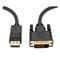 Фото - Кабель ProLogix DisplayPort - DVI (M/M), 1.8 м, Black (PR-DP-DVI-P-04-30-18m) | click.ua