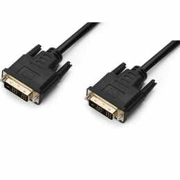 Кабель Prologix DVI - DVI (M/M), Single link,18+1, 1.8 м, Black (PR-DVI-DVI-P-05-28-18m)