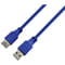 Фото - Кабель ProLogix USB - USB V 3.0 (M/F), 1.8 м, синий (PR-USB-P-11-30-18m) | click.ua