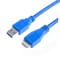 Фото - Кабель ProLogix USB - micro USB Type-B V 3.0 (M/M), 0.5 м, синій (PR-USB-P-12-30-05m) | click.ua