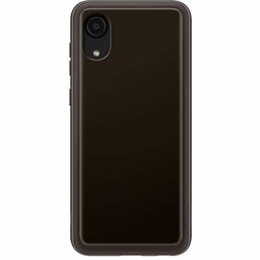 Чехол-накладка Samsung Soft Clear Cover для Samsung Galaxy A03 Core SM-A032 Black (EF-QA032TBEGRU)