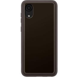Чехол-накладка Samsung Soft Clear Cover для Samsung Galaxy A03 Core SM-A032 Black (EF-QA032TBEGRU)