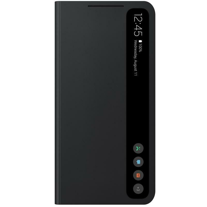 Чохол-книжка Samsung Smart Clear View Cover для Samsung Galaxy S21 FE SM-G990 Dark Gray (EF-ZG990CBEGRU)