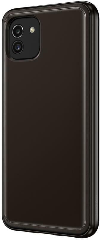 Чохол-накладка Samsung Soft Clear Cover для Samsung Galaxy A03 SM-A035 Black (EF-QA035TBEGRU)