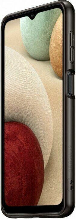Чохол-накладка Samsung Soft Clear Cover для Samsung Galaxy A12 SM-A125/SM-A127 Black (EF-QA125TBEGRU)