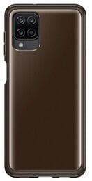 Чохол-накладка Samsung Soft Clear Cover для Samsung Galaxy A12 SM-A125/SM-A127 Black (EF-QA125TBEGRU)