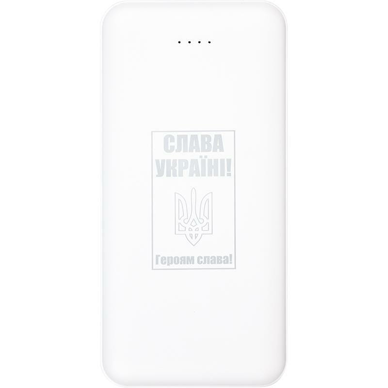 Універсальна мобільна батарея PowerPlant TPB21 10000mAh White (PB930296)