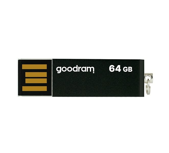 Флеш-накопичувач USB2.0 64GB GOODRAM UCU2 (Cube) Black (UCU2-0640K0R11)