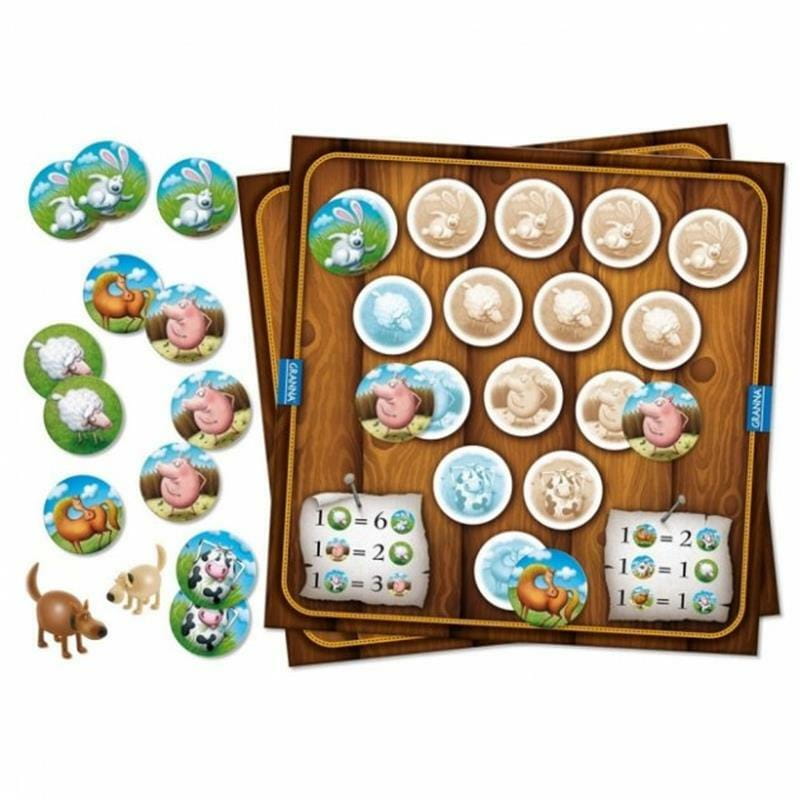 Настольная игра Granna Суперфермер 3 в 1 Барсук & Коза (84085)