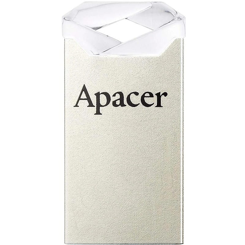 Флеш-накопитель USB 64GB Apacer AH111 Silver/Crystal (AP64GAH111CR-1)