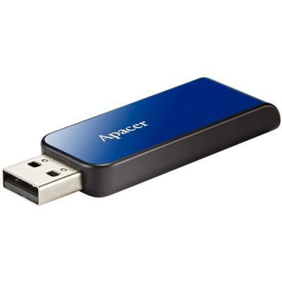 Флеш-накопитель USB  64GB Apacer AH334 Blue (AP64GAH334U-1)