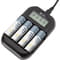 Фото - Зарядное устройство для аккумуляторов AA, AAA/ micro USB PowerPlant PP-UN4 | click.ua