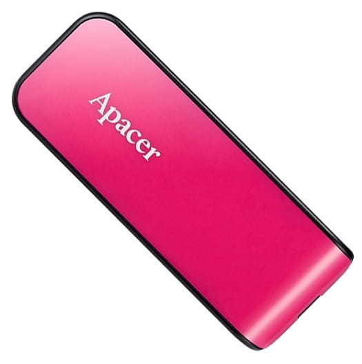 Флеш-накопичувач USB 32GB Apacer AH334 Pink (AP32GAH334P-1)