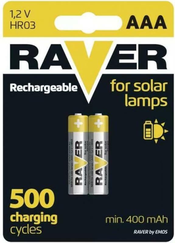 Аккумулятор Emos Raver Ni-MH AАA/HR03 400mAh BL 2шт