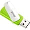 Фото - Флеш-накопитель USB 32GB Apacer AH335 White/Green (AP32GAH335G-1) | click.ua