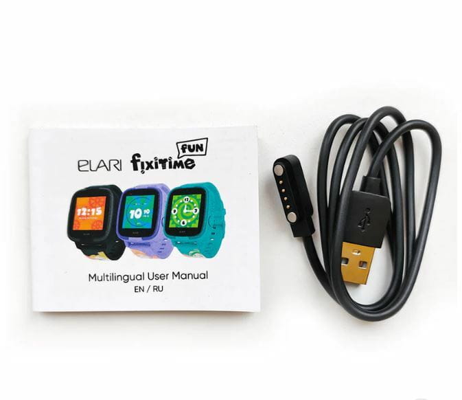 Детский телефон-часы с GPS трекером Elari FixiTime Fun Green (ELFITF-GR)