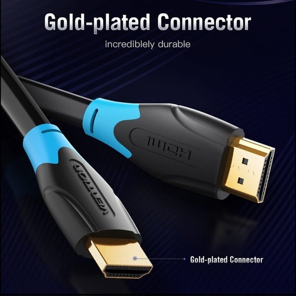 Кабель Vention HDMI - HDMI V 2.0 (M/M), 1.5 м, Black (AACBG)