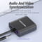 Фото - Адаптер Vention VGA - HDMI (M/F), 0.2 м, зі звуком і живленням, чорний (ACEB0) | click.ua