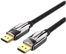 Кабель Vention DisplayPort - DisplayPort (M/M), 2 м, черный (HCABH)