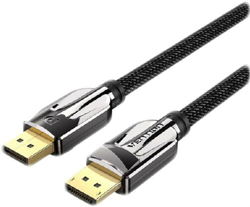 Photos - Cable (video, audio, USB) Vention Кабель  DisplayPort - DisplayPort (M/M), 2 м, чорний  HCABH (HCABH)