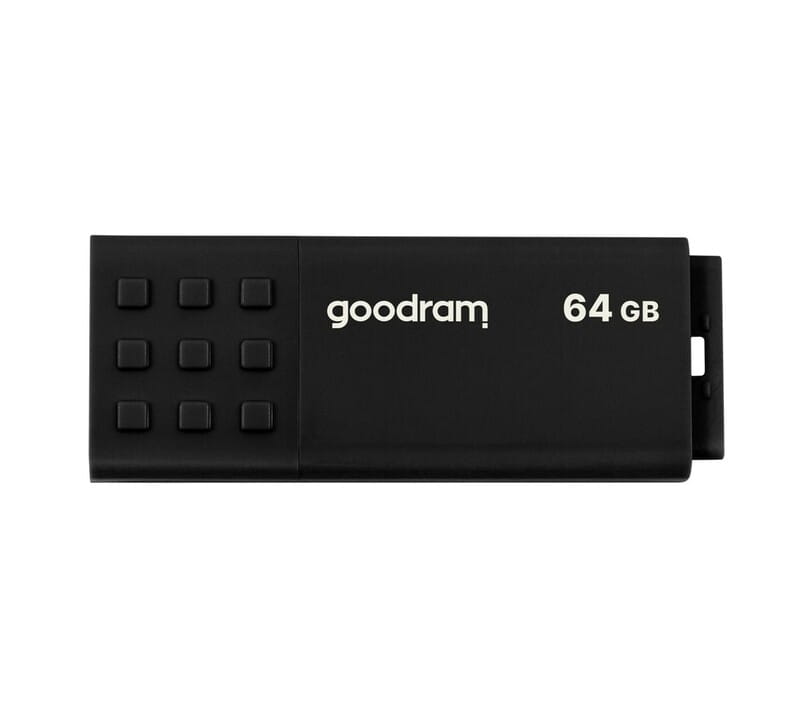 Флеш-накопитель USB3.2 64GB GOODRAM UME3 Black (UME3-0640K0R11)