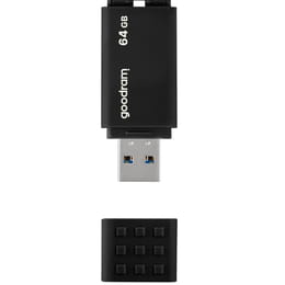 Купити Флеш-накопичувач USB3.2 64GB Goodram UME3 Black (UME3-0640K0R11) Флеш-накопичувач USB3.2 64GB Goodram UME3 Black (UME3-0640K0R11)