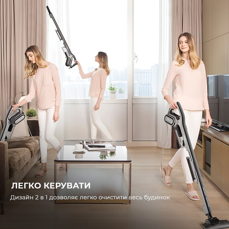 Пылесос Deerma Stick Vacuum Cleaner Cord White (DX700)_