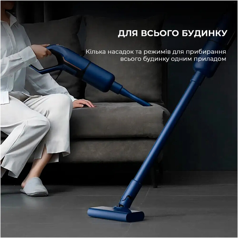 Пилосос Deerma Vacuum Cleaner Blue (DX1000W)