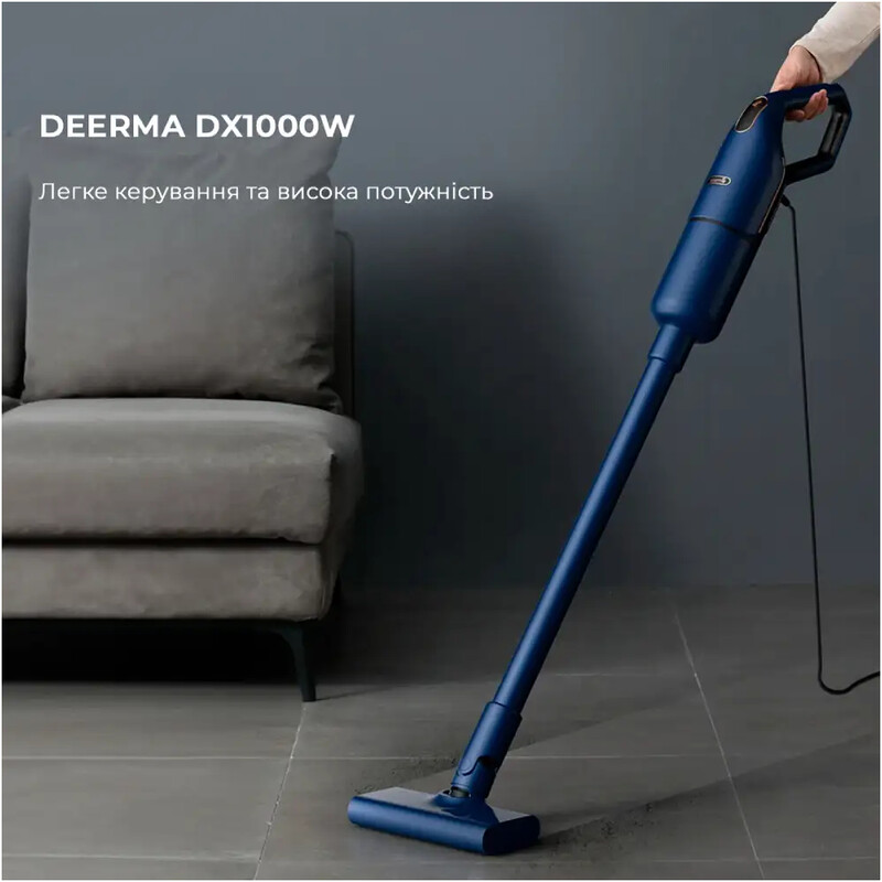 Пилосос Deerma Vacuum Cleaner Blue (DX1000W)
