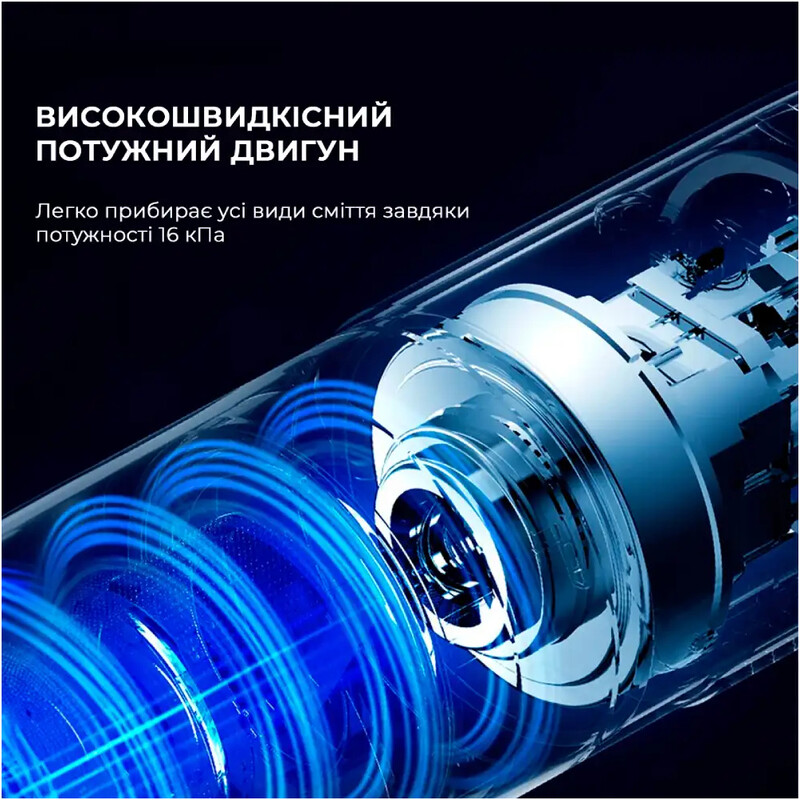 Пилосос Deerma Vacuum Cleaner Blue (DX1000W)
