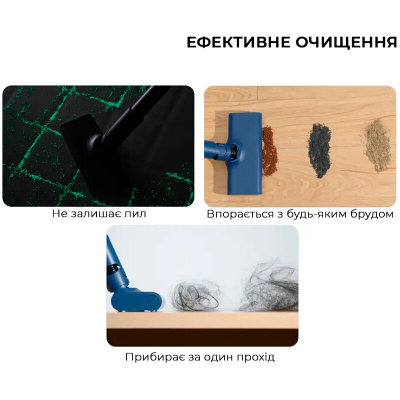 Пилосос Deerma Vacuum Cleaner Blue (DX1000W)
