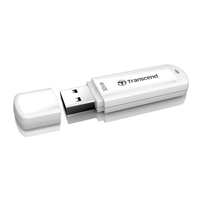 Флеш-накопитель USB3.1 32GB Transcend JetFlash 730 White (TS32GJF730)