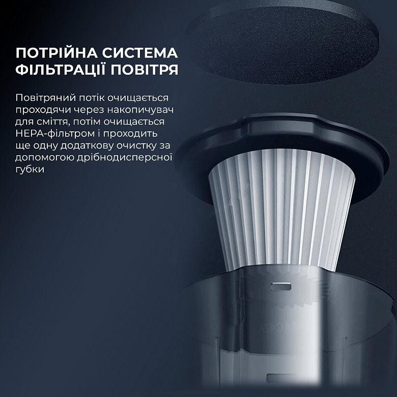 Пылесос Deerma Corded Hand Stick Vacuum Cleaner (DX115C)