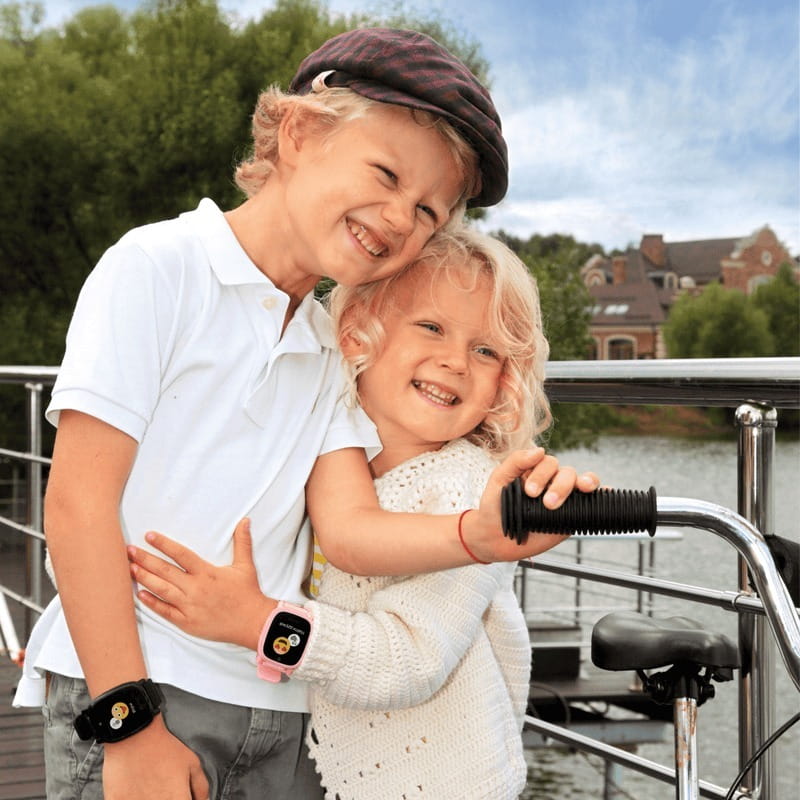 Детские смарт-часы Elari KidPhone 2 Black (KP-2B)