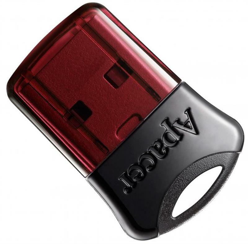 Флеш-накопитель USB3.2 64GB Apacer AH157 Black/Red (AP64GAH157R-1)