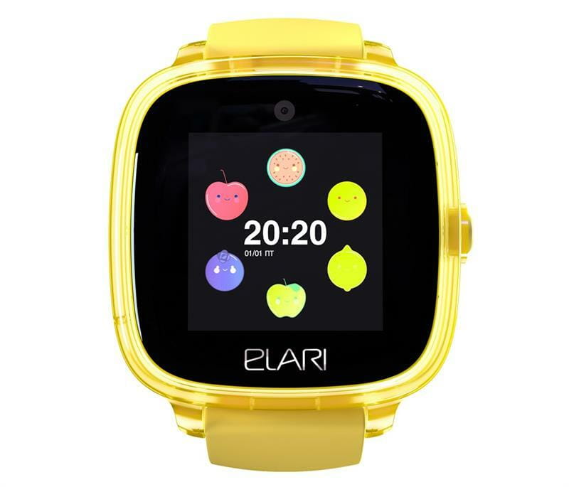 Детские смарт-часы с GPS-трекером Elari KidPhone Fresh Yellow (KP-F/Yellow)