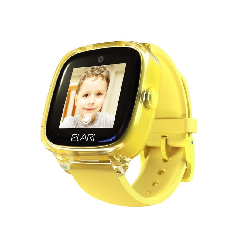 Детские смарт-часы с GPS-трекером Elari KidPhone Fresh Yellow (KP-F/Yellow)