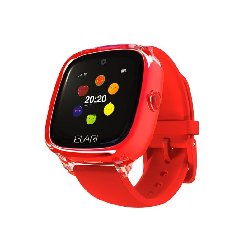 Дитячий смарт-годинник з GPS-трекером Elari KidPhone Fresh Red (KP-F/Red)