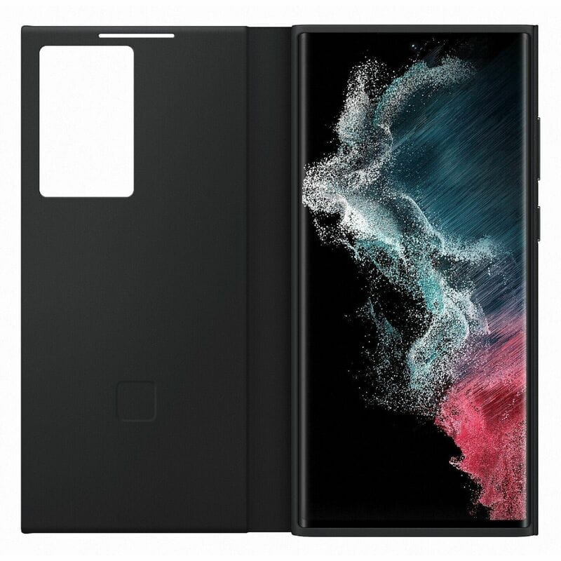 Чехол-книжка Samsung Smart Clear View Cover для Samsung Galaxy S22 Ultra SM-S908 Black (EF-ZS908CBEGRU)