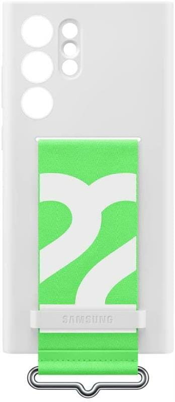 Чeхол-накладка Samsung Clear Strap Cover для Samsung Galaxy S22 SM-S901 White (EF-GS901TWEGRU)