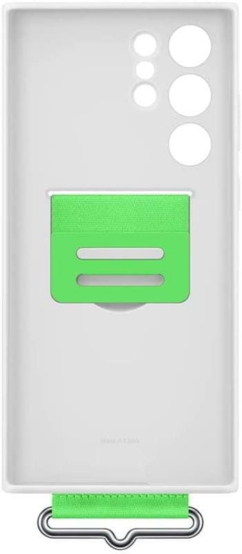 Чeхол-накладка Samsung Clear Strap Cover для Samsung Galaxy S22 SM-S901 White (EF-GS901TWEGRU)