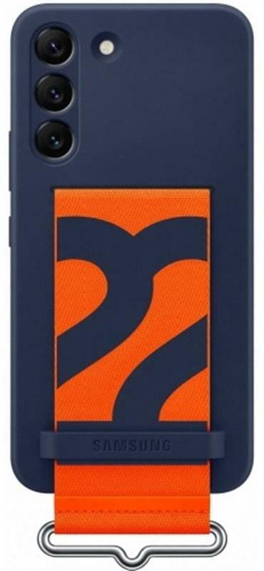 Чохол-накладка Samsung Clear Strap Cover для Samsung Galaxy S22+ SM-S906 Navy (EF-GS906TNEGRU)